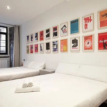 Amplitud, Diseno E Historia En El Casco Viejo Апартаменты Бильбао